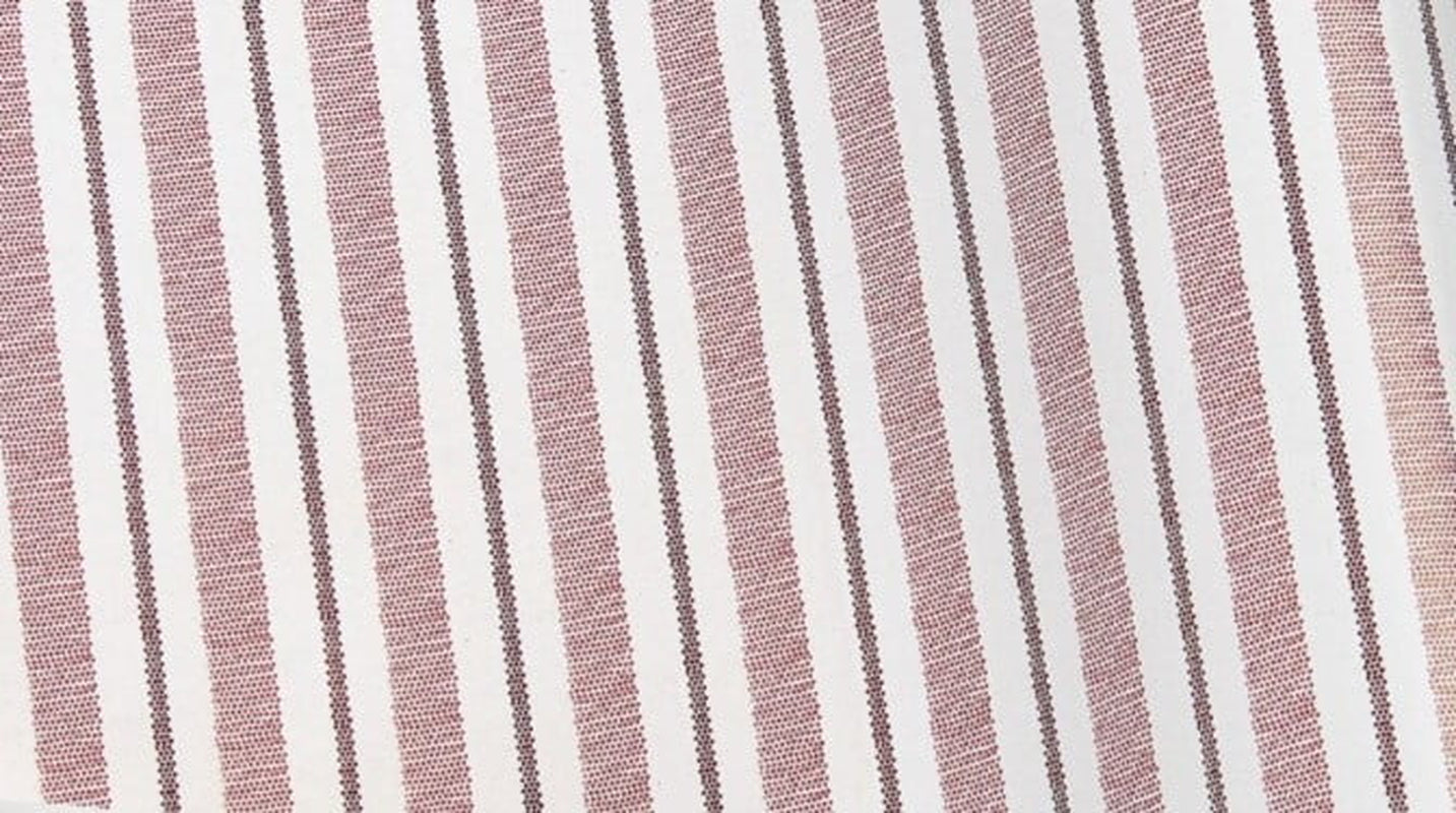 Red and White Stripes Kraft Christmas Wrapping Paper, 60 Sq Ft, by