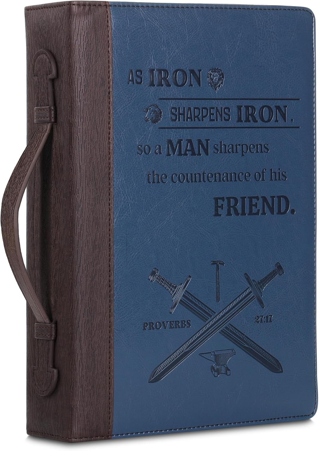 - Bible Covers for Men, 10.7" X 7.5" X 2.4”, Bible Case for Men, Bible Bag, Bibl