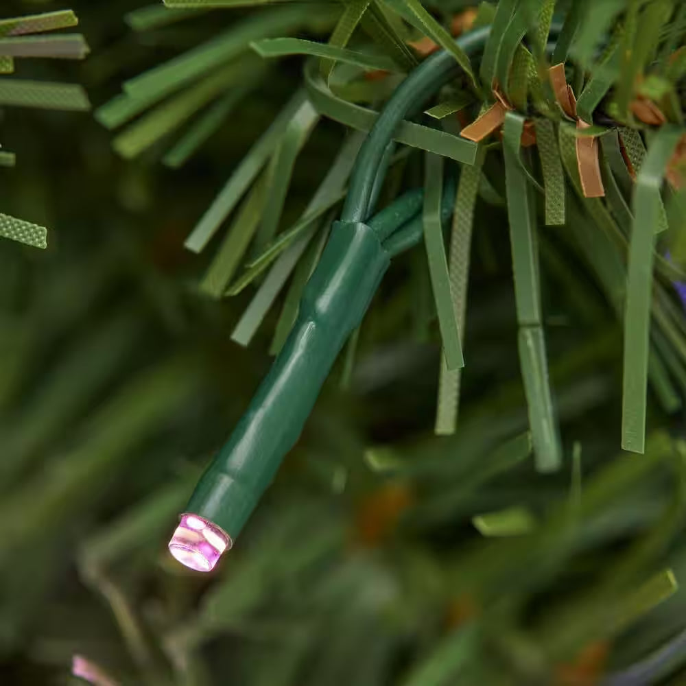 30 in Grand Duchess Twinkling Battery Operated Balsam Fir LED Pre-Lit Wreath