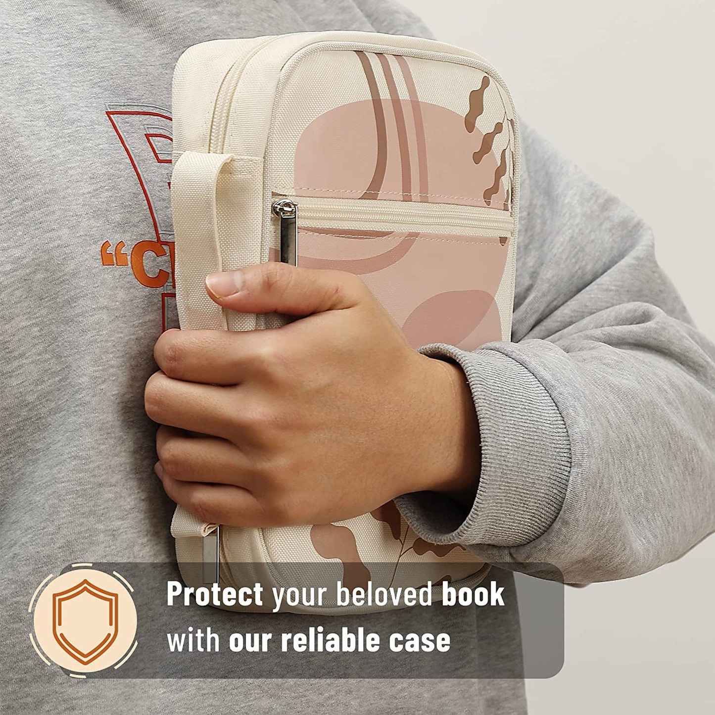 Mr Pen Bible Case Boho Theme with Pockets Multicolor