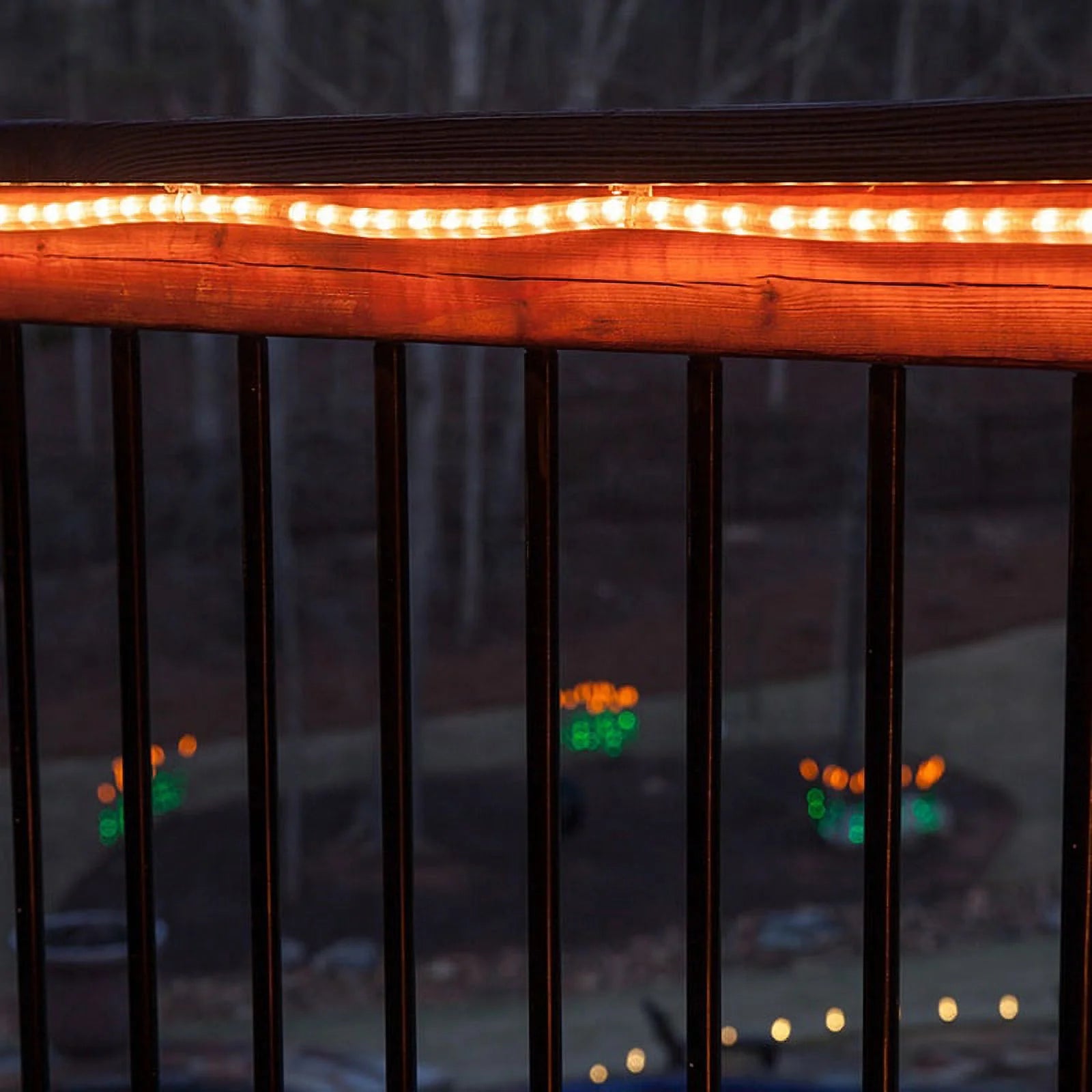 18 Ft. Clear Rope Light Kit, 216 Incandescent Lights, Ready-To-Install, Mounting Clips Included