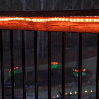 18 Ft. Clear Rope Light Kit, 216 Incandescent Lights, Ready-To-Install, Mounting Clips Included