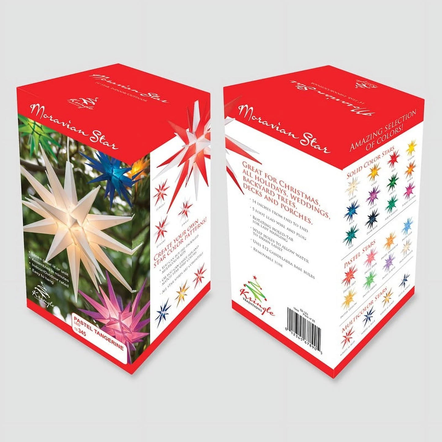 14” Yellow Moravian Star Christmas Star Light, Yellow Christmas Star Outdoor Christmas Decoration