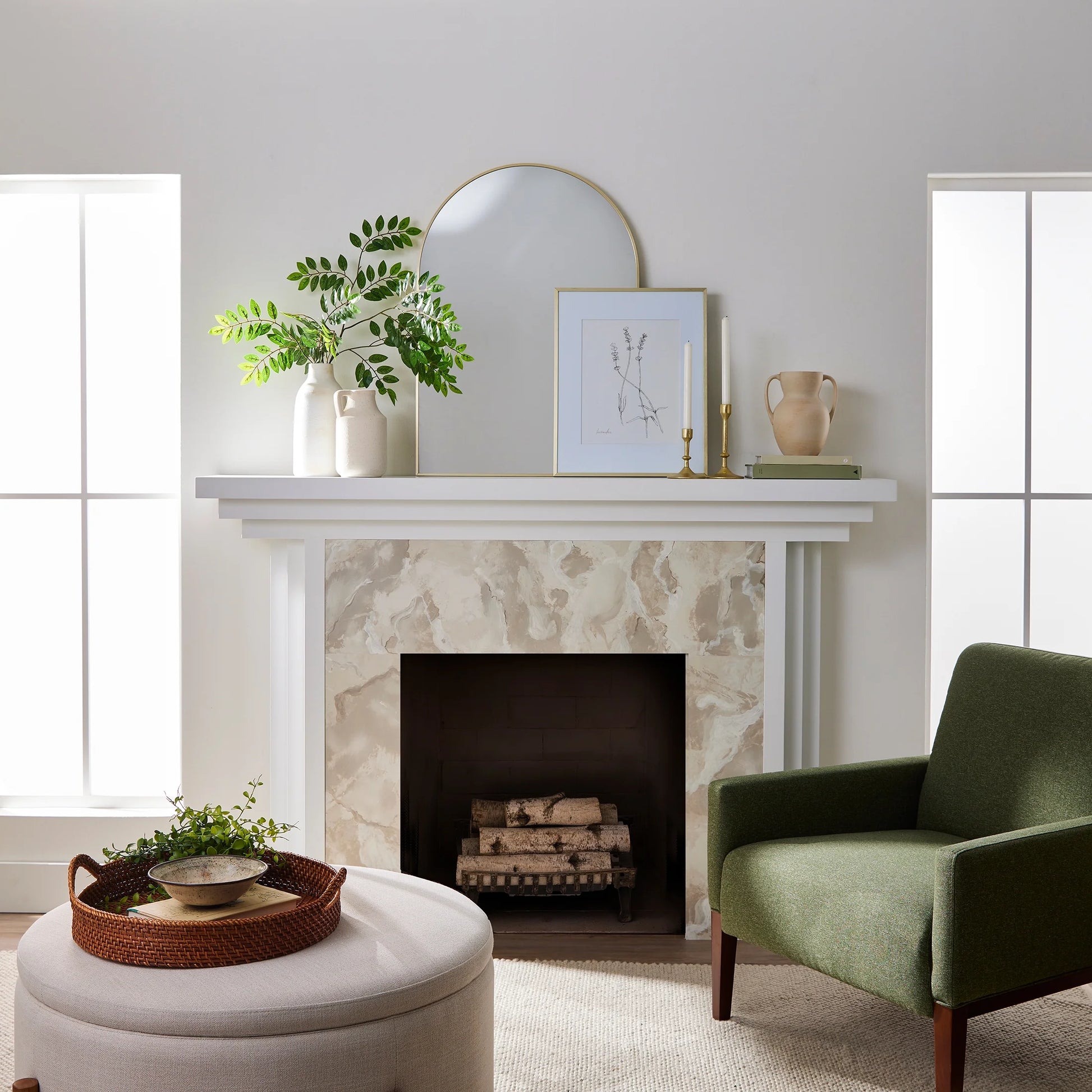 Better Homes & Garden 7.76" Decorative Gold Cast Iron Taper Candle Holder, Large