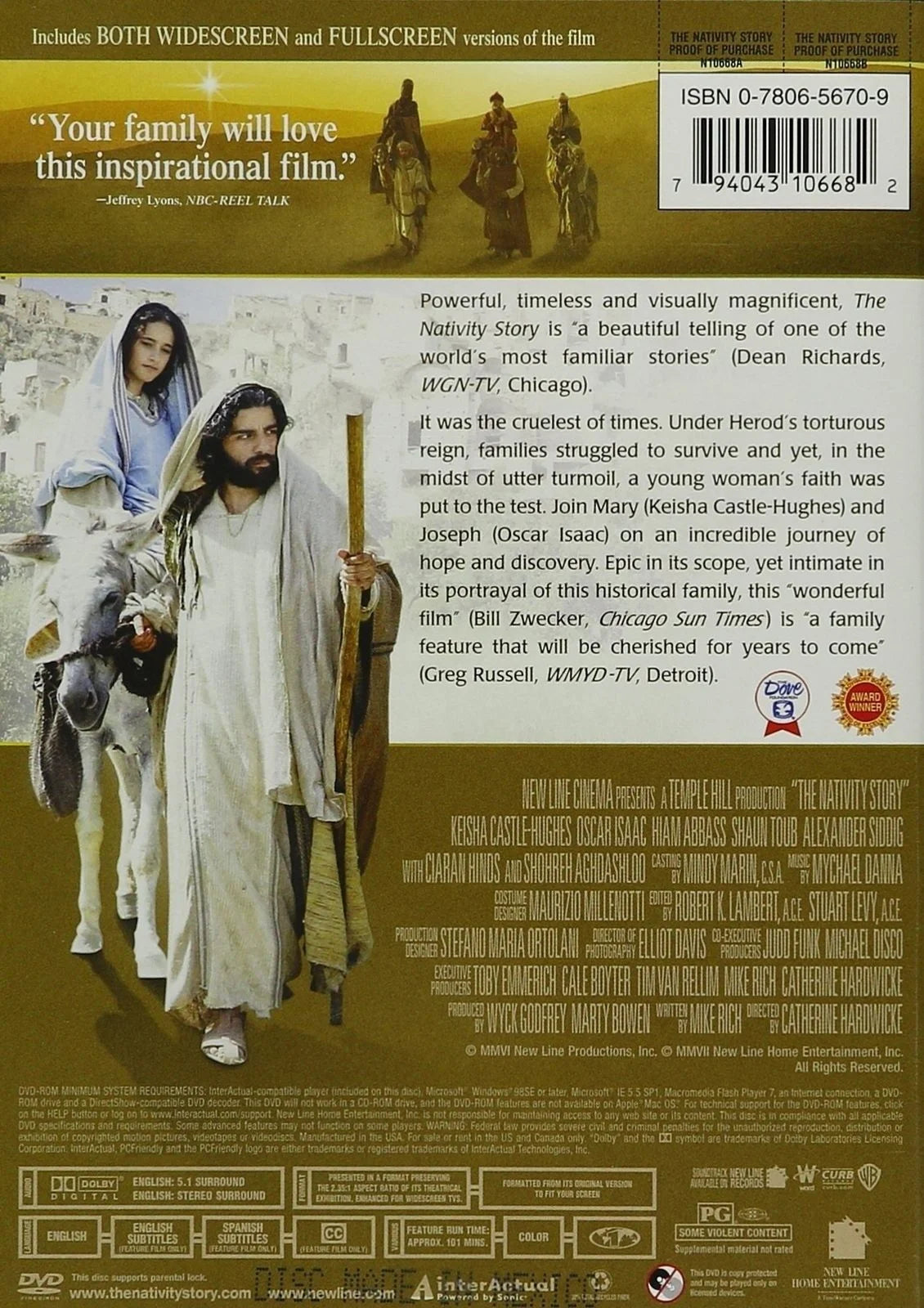 The Nativity Story [DVD]