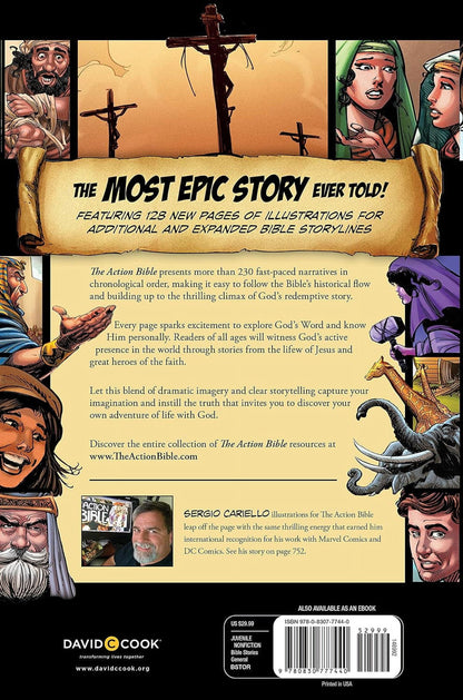 The Action Bible: God'S Redemptive Story (Revised Edition) (Hardcover)