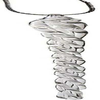 Kurt Adler 3.5-5.5 Inch Clear Glass Icicle Ornament Set of 24 Pieces