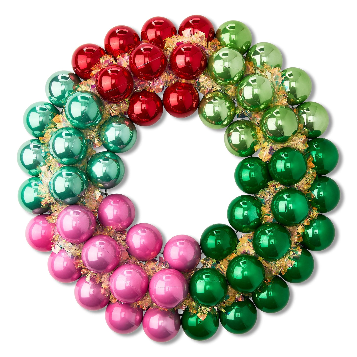 Ornament Christmas Wreath, Multicolor, 20", by