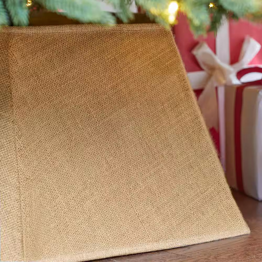 26 In. Tan Burlap Tree Collar