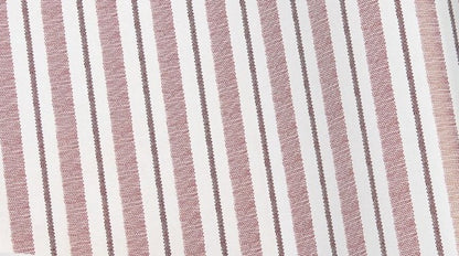 Red and White Stripes Kraft Christmas Wrapping Paper, 60 Sq Ft, by