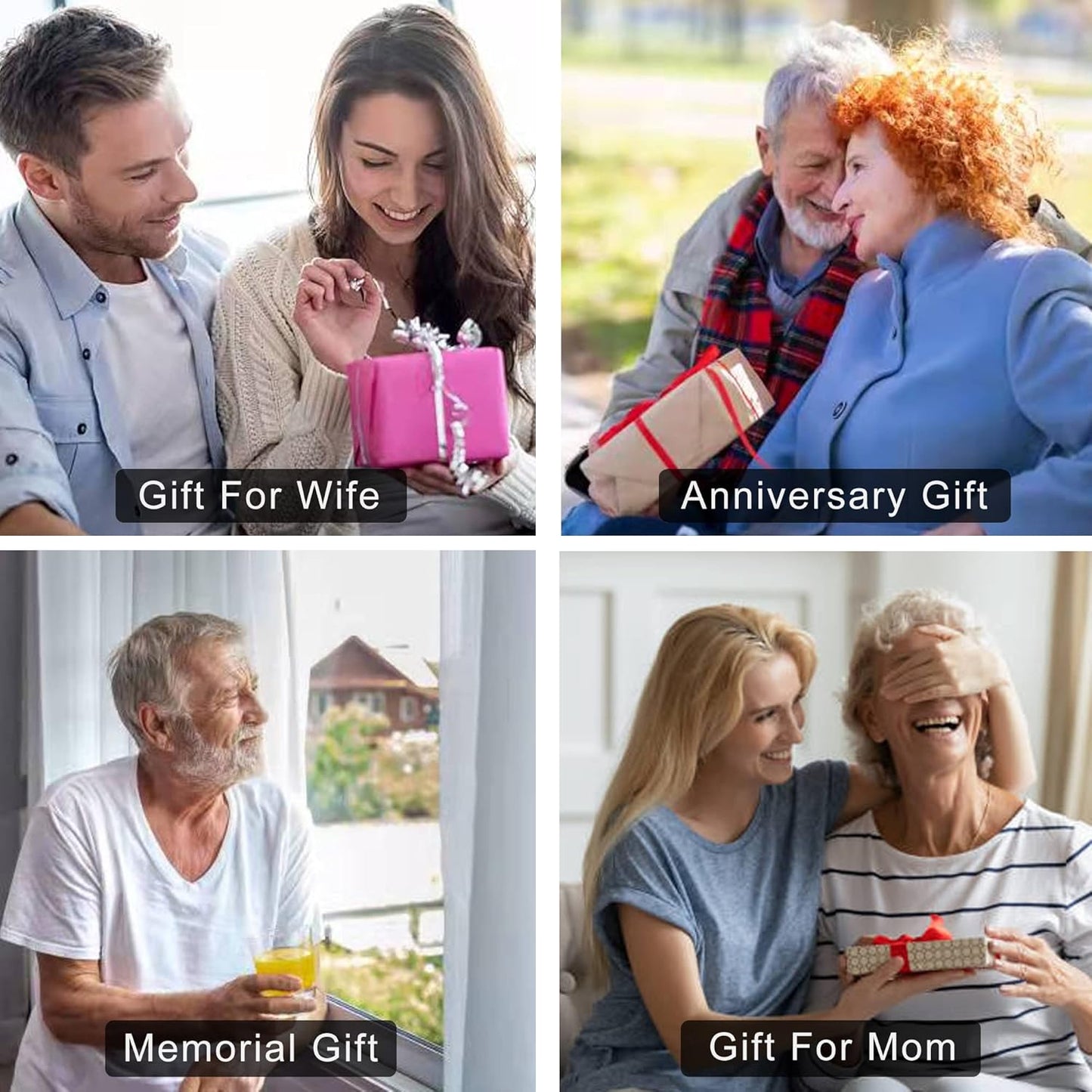 Angel Ornament,Stained Glass Window Hangings Decor,Tiffany Style Handcrafted Suncatcher for Window Memorial Remembrance Sympathy Gifts, Angel Gifts for Women(Pink)