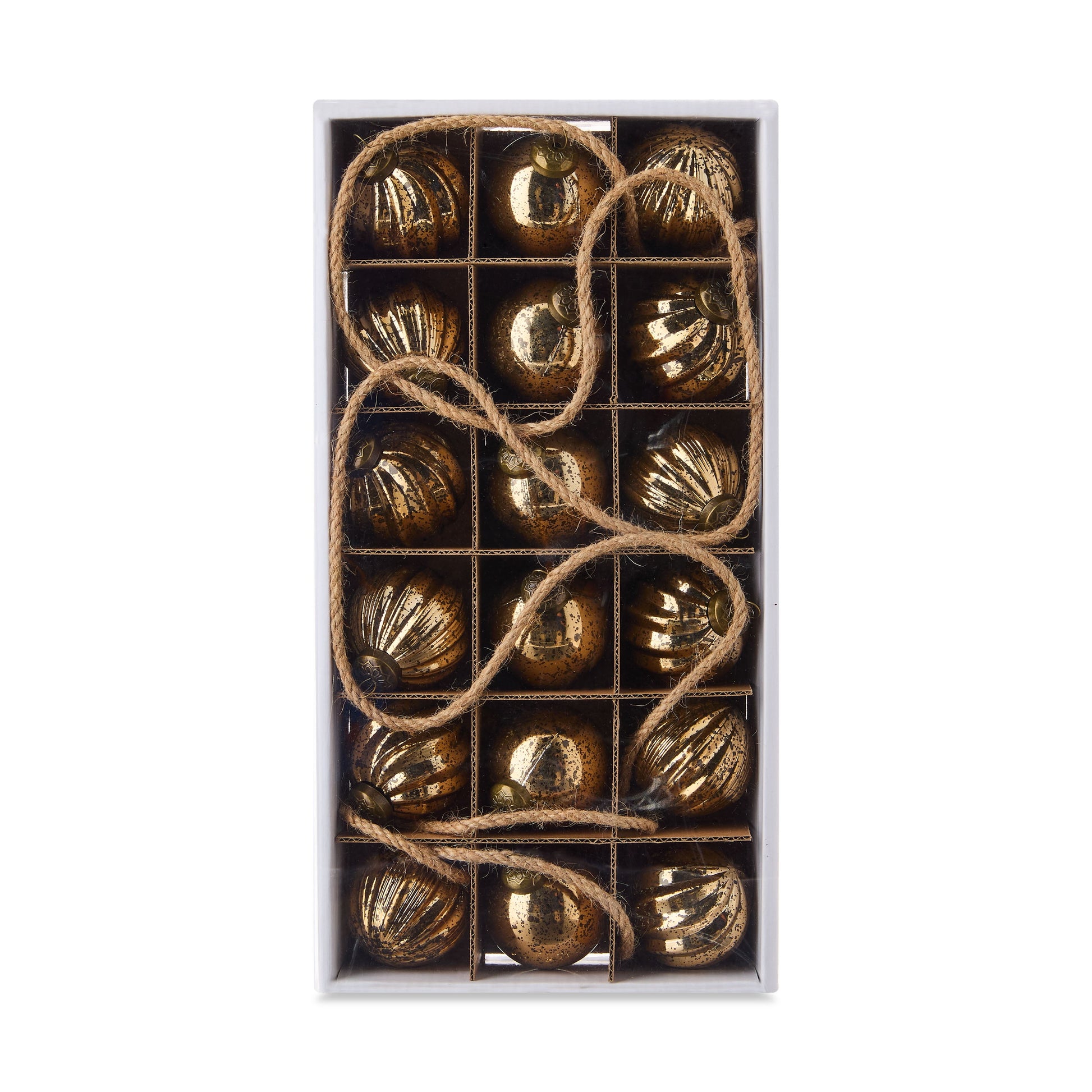 Gold Shatterproof Ornament Christmas Garland, 72 In, by