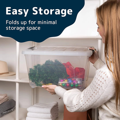 22” Mini Christmas Tree with Lights Ornaments and Presents - Small Christmas Tree with Lights Christmas Table Decorations | Little Christmas Tree - Warm White, Green