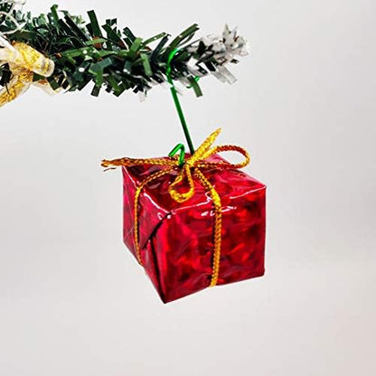 120 Pack Christmas Ornament Hooks, Xmas Ornament Hangers Metal Wire Hooks S-Shaped for Christmas Tree Party Balls Decoration (Green)