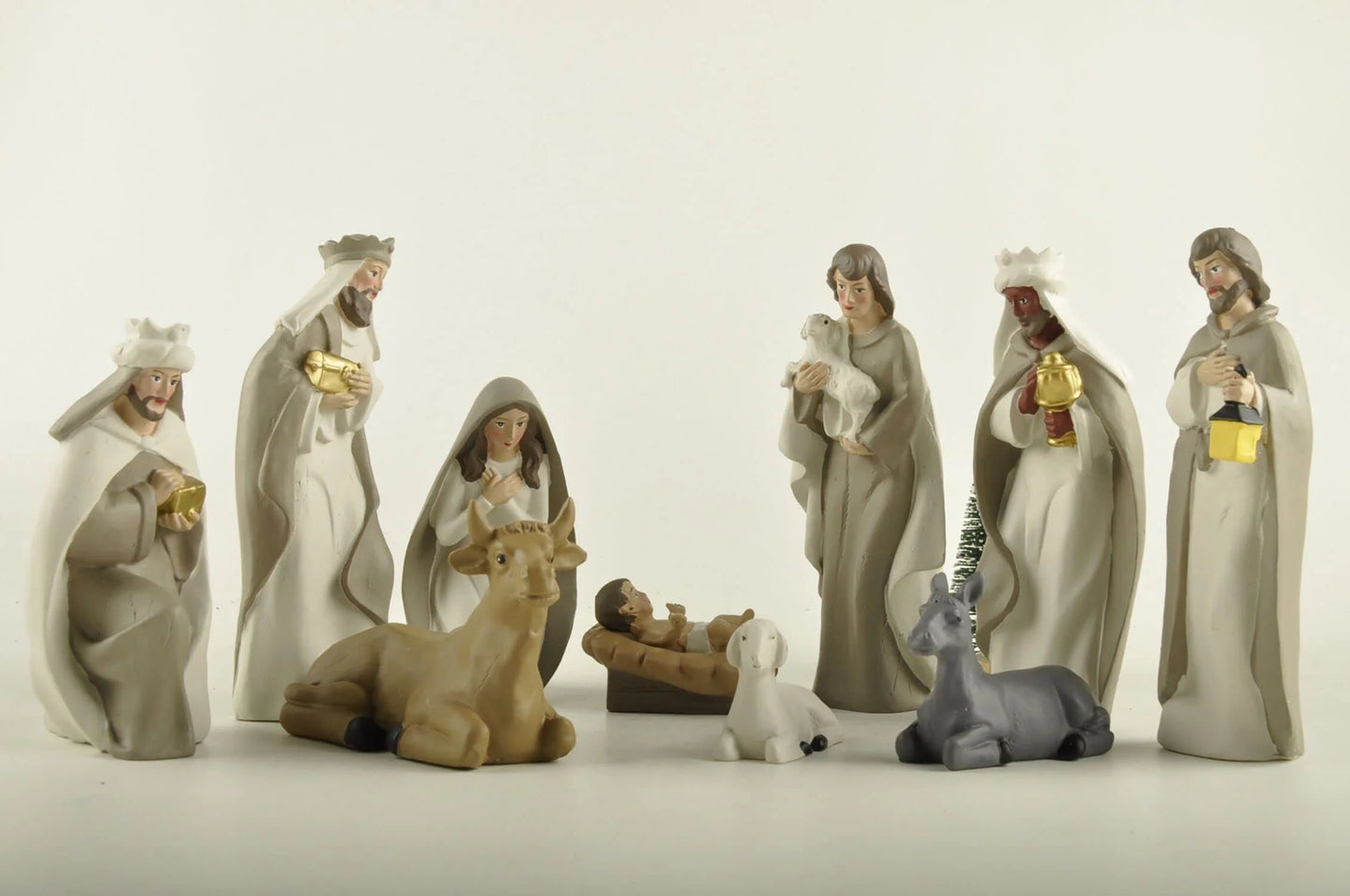 Nativity Sets for Christmas, 10 Pcs Nativity Scene Statues, Suitable for Religious Decor and Interior Home Decor