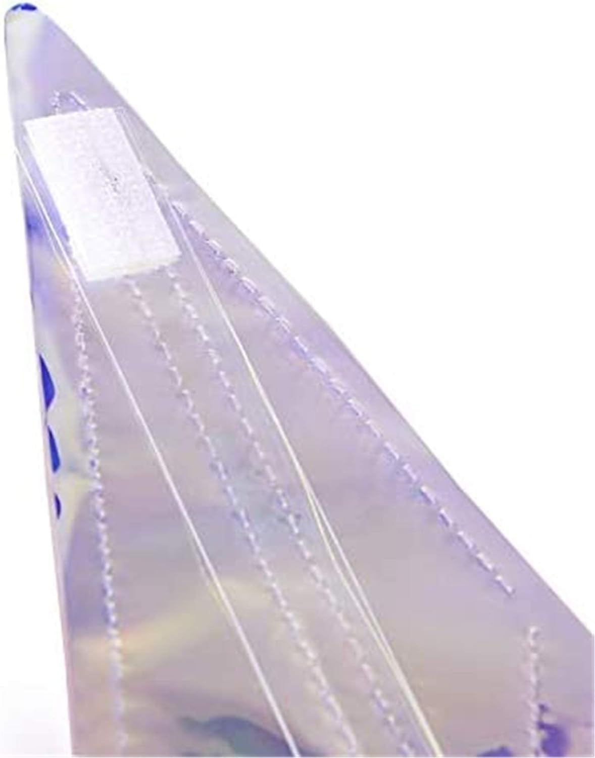 6 Pack 15.74 Inch Iridescent Ornament Star Hanging Decorations Hexagon Star Clear Foil Decorative Folding Rainbow Shine Party Ornaments for Bridal Shower Wedding Birthday Frozen Theme Decoration