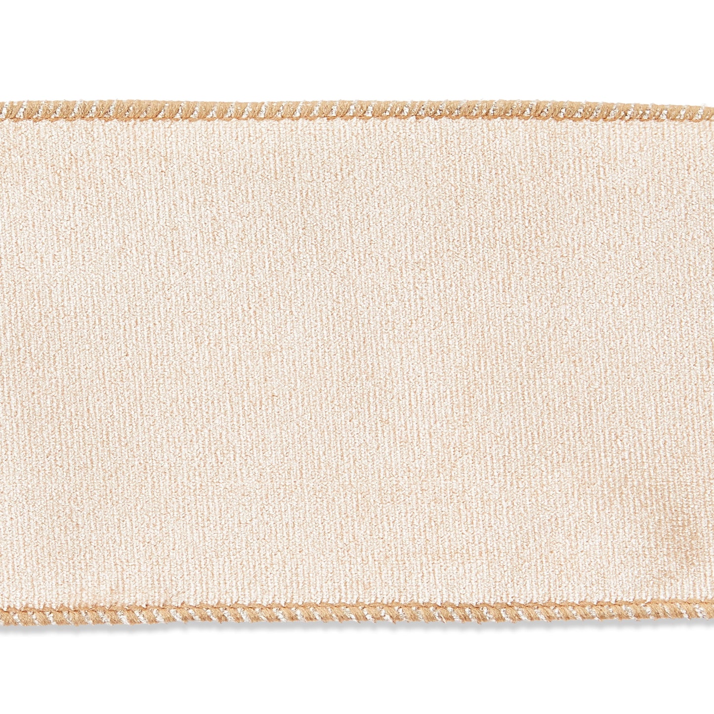 Light Brown Velvet Christmas Ribbon, 3.5" X 30', by