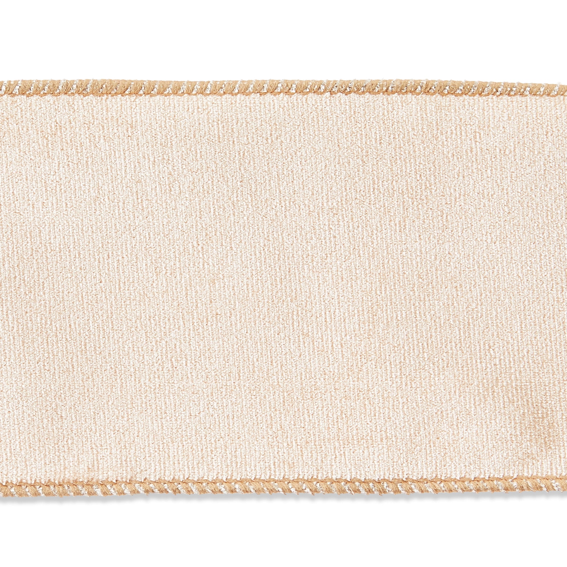 Light Brown Velvet Christmas Ribbon, 3.5" X 30', by