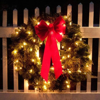 Christmas Lights, Battery Operated String Lights 100 LED 33Ft Mini Lights for Christmas Tree Wreath Party Christmas Decor, Warm White