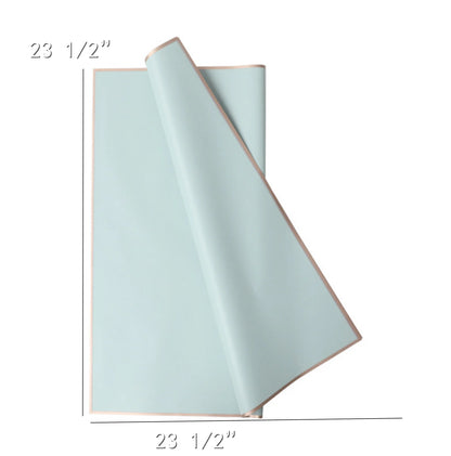 20 Sheets Pure Color Gold Edge Flower Wrapping Paper Waterproof Translucent Bouquet Packaging Paper Florist Bouquet Supplies for Wedding DIY Crafts Gift,Frosted Flower Wrapping Paper 22.8X22.8"