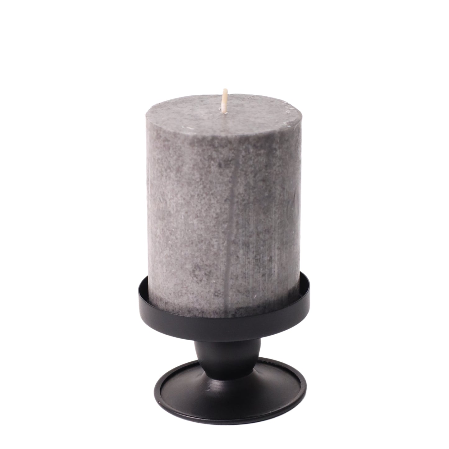 2.25" Flippable Candle Holder, Black