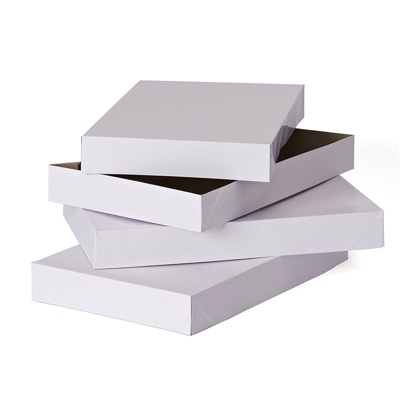 14.75 X 9.5 White Shirt Gift Boxes (.5 In. X 9.5 In. X 14.75 In., 3-Count)
