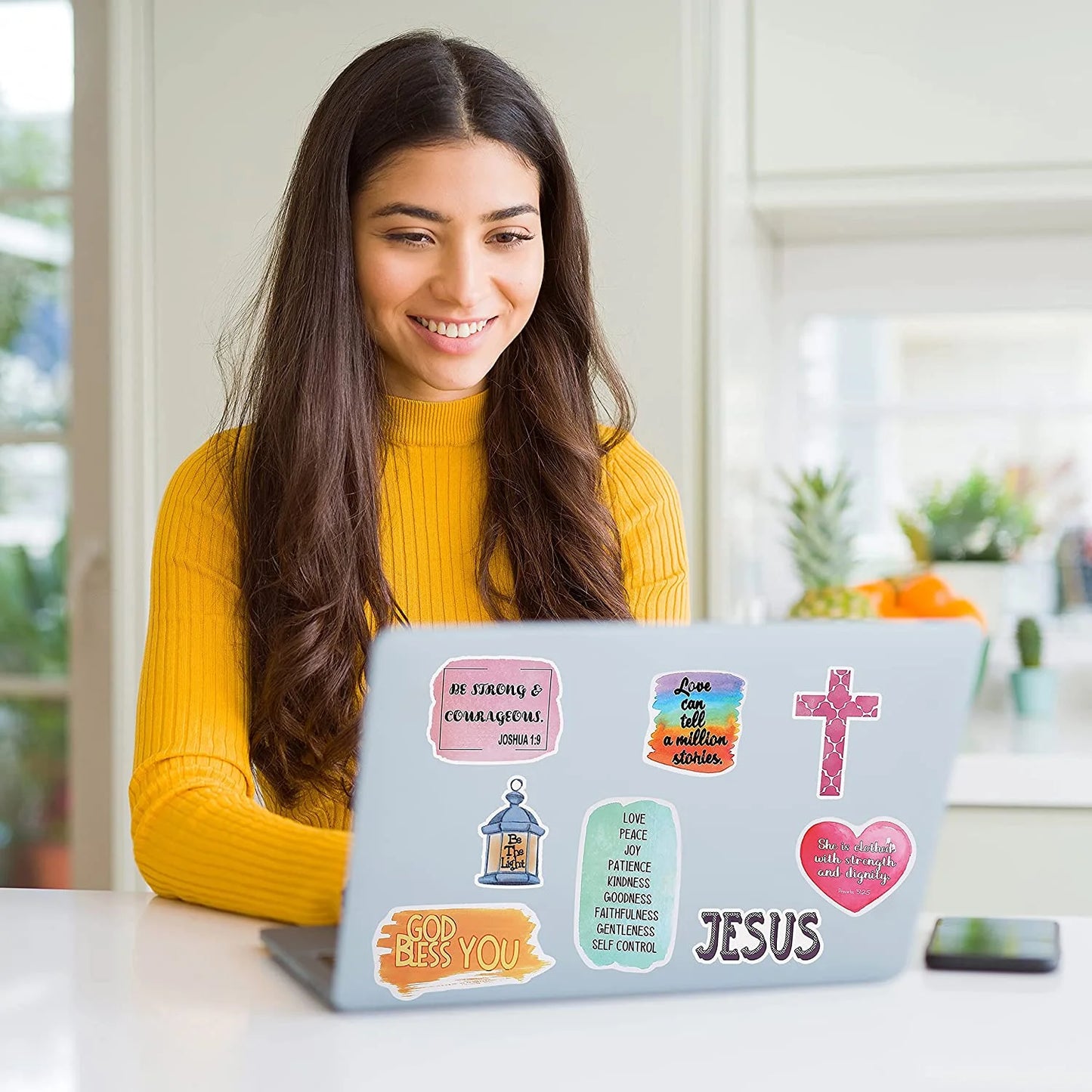 - Christian Stickers, 49 Pcs, Religious Stickers, Jesus Stickers, Bible Stickers, Assorted Color