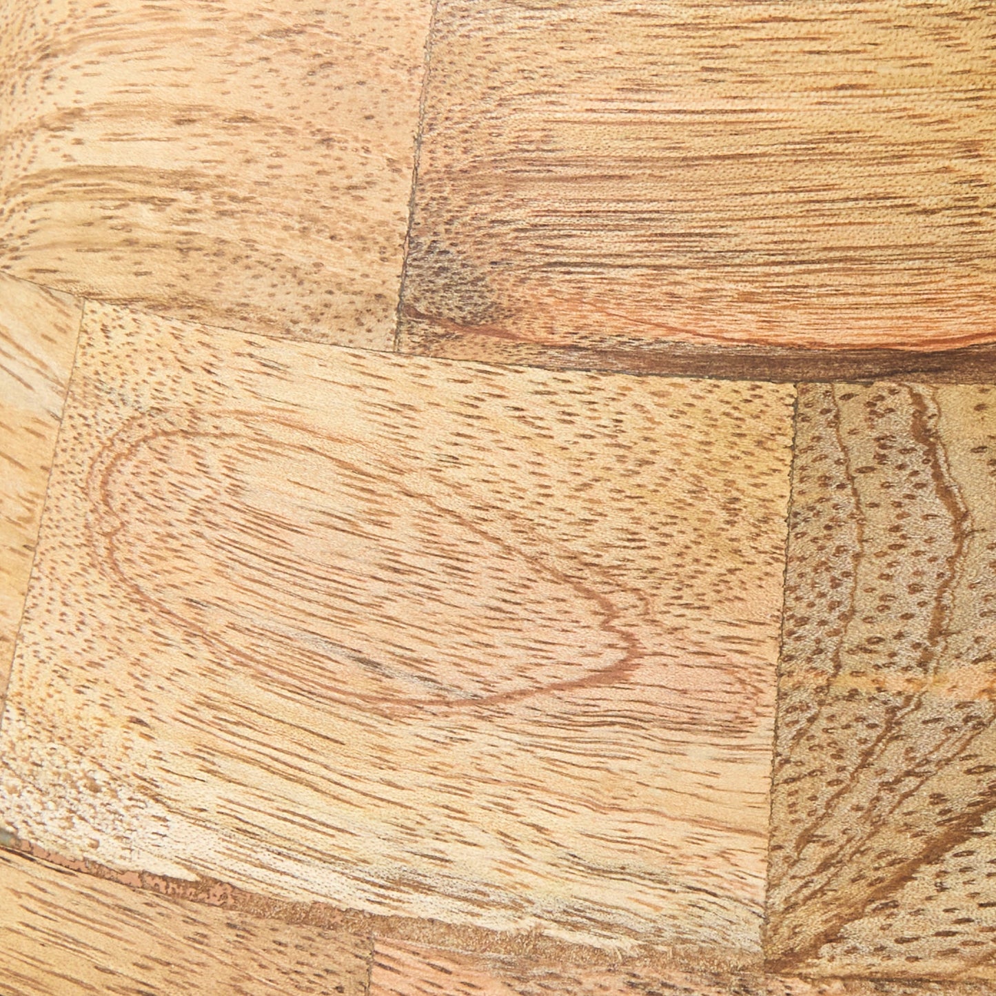 Natural Wood Polish Finish Mini Christmas Tree Collar, 9", by