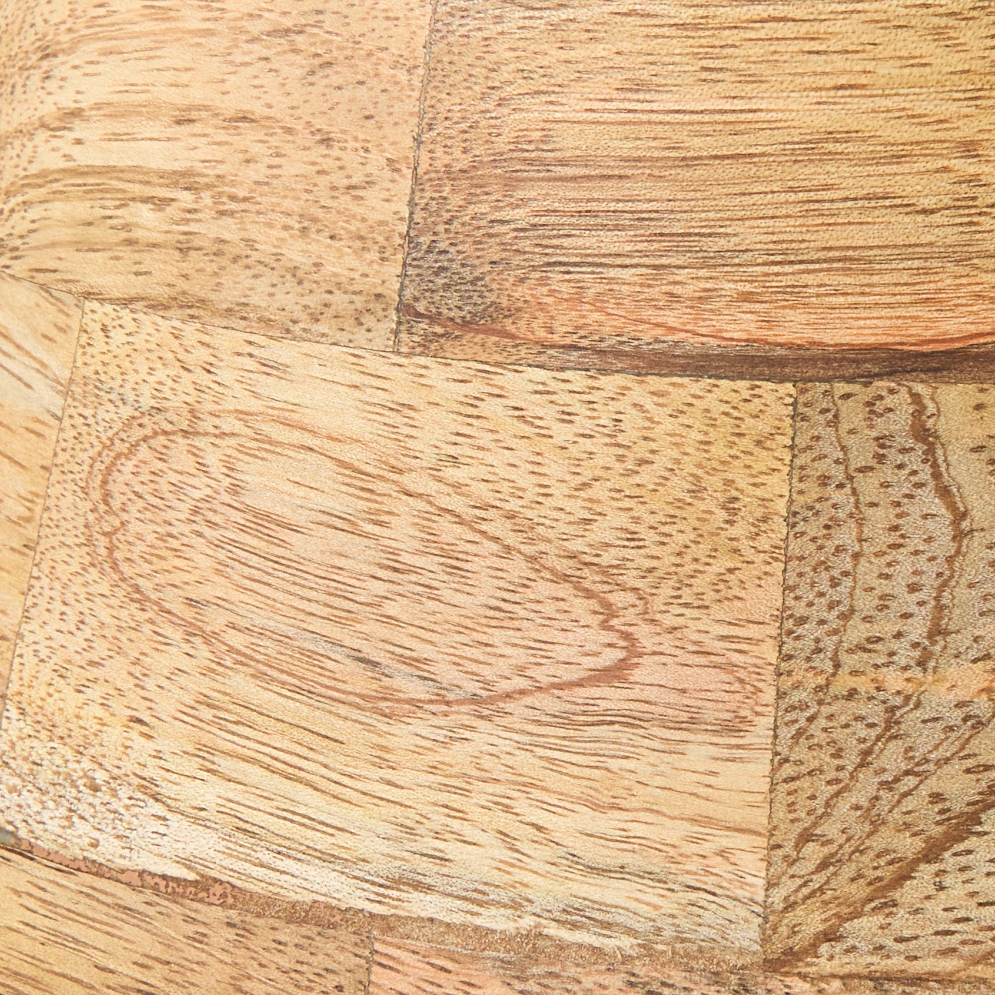 Natural Wood Polish Finish Mini Christmas Tree Collar, 9", by