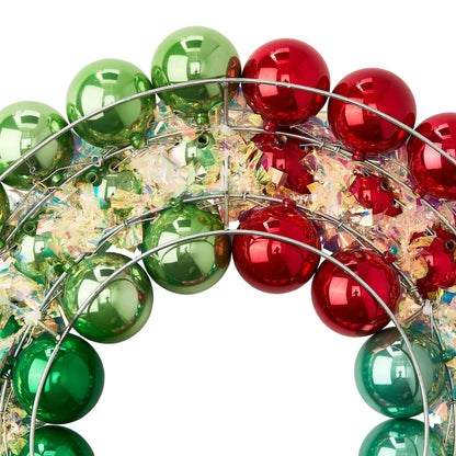 Ornament Christmas Wreath, Multicolor, 20", by