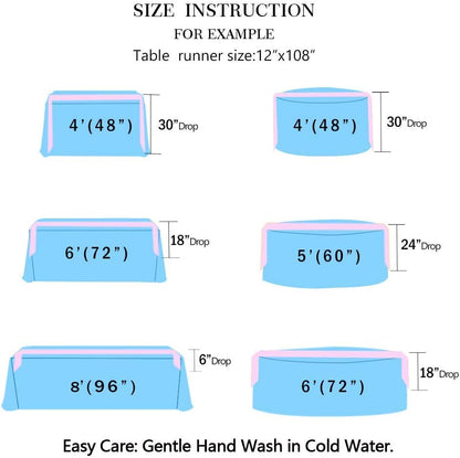 Sequin Table Runner - 12X72-Inch Blue Sparkle Table Cover/Overlay for Party Decoration (Royal Blue)