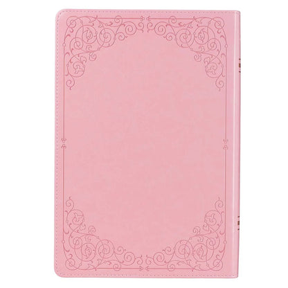 KJV Bible Giant Print Full Size Pink (Large Print) (Hardcover)