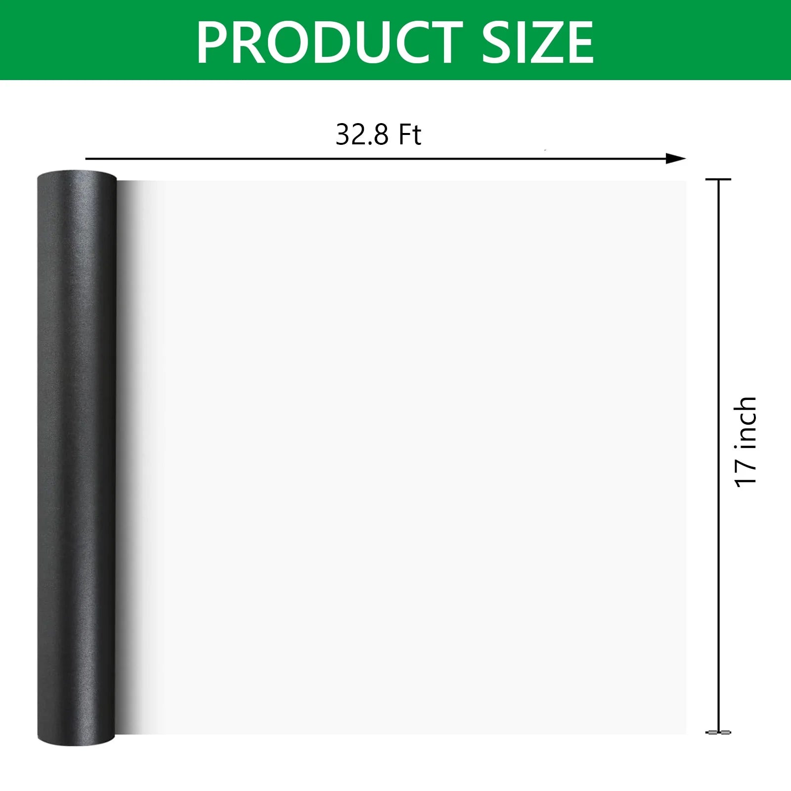 Metallic Wrapping Paper Solid Color Packaging Paper 17 Inch X 32.8 Feet Matte Wrapping Paper Gift Wrapping Paper for Wedding Birthday Christmas Black