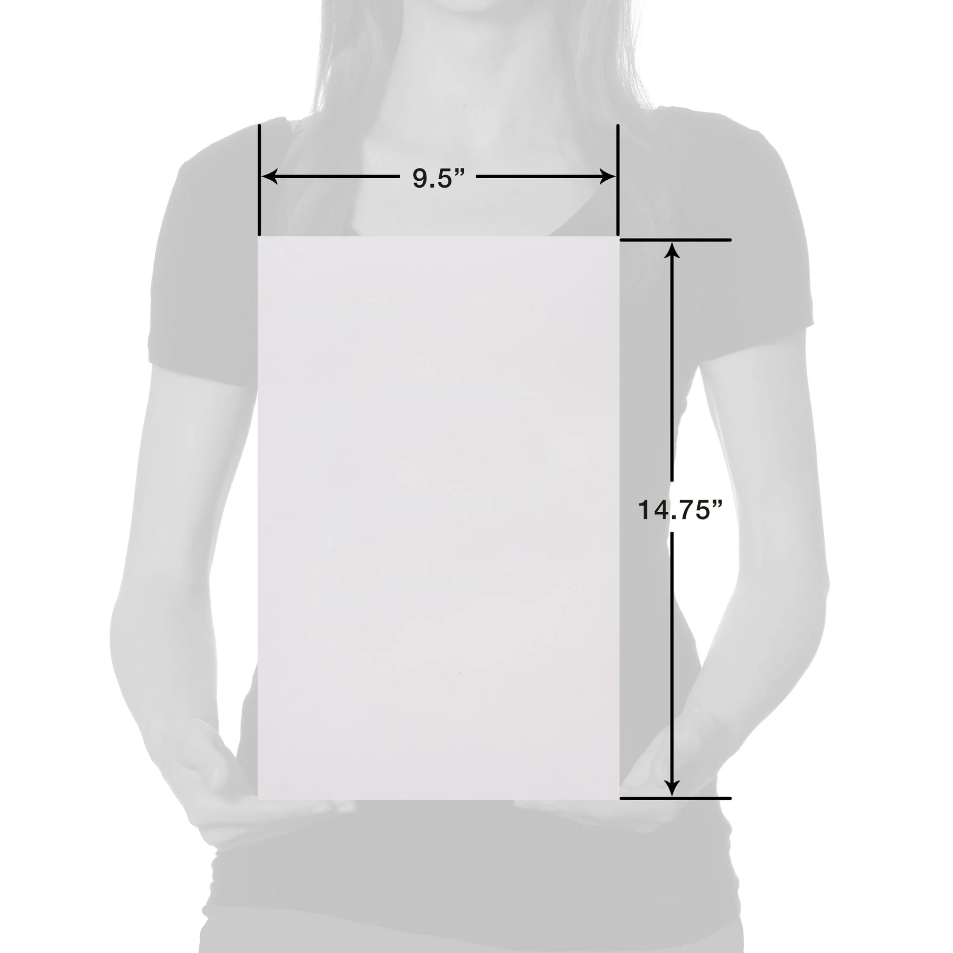 14.75 X 9.5 White Shirt Gift Boxes (.5 In. X 9.5 In. X 14.75 In., 3-Count)