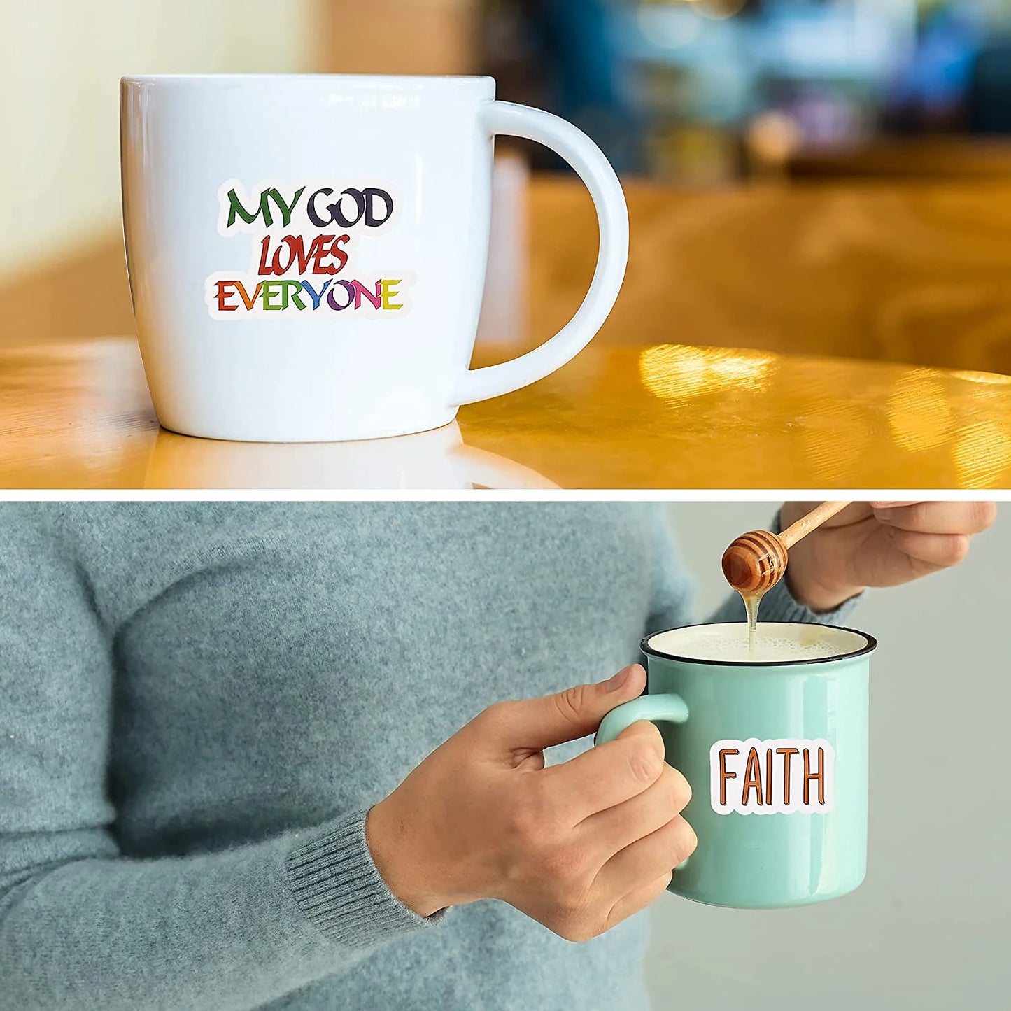 - Christian Stickers, 49 Pcs, Religious Stickers, Jesus Stickers, Bible Stickers, Assorted Color