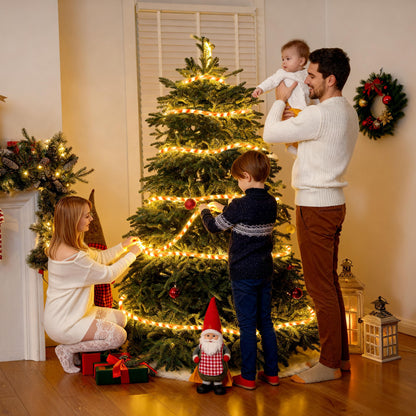 40FT 360 LED Candy Cane Rope Lights Christmas Outdoor Decoration Light,Red and White Christmas Lights Led Lights Light up Candy Canes for Christmas Yard Holiday Decor