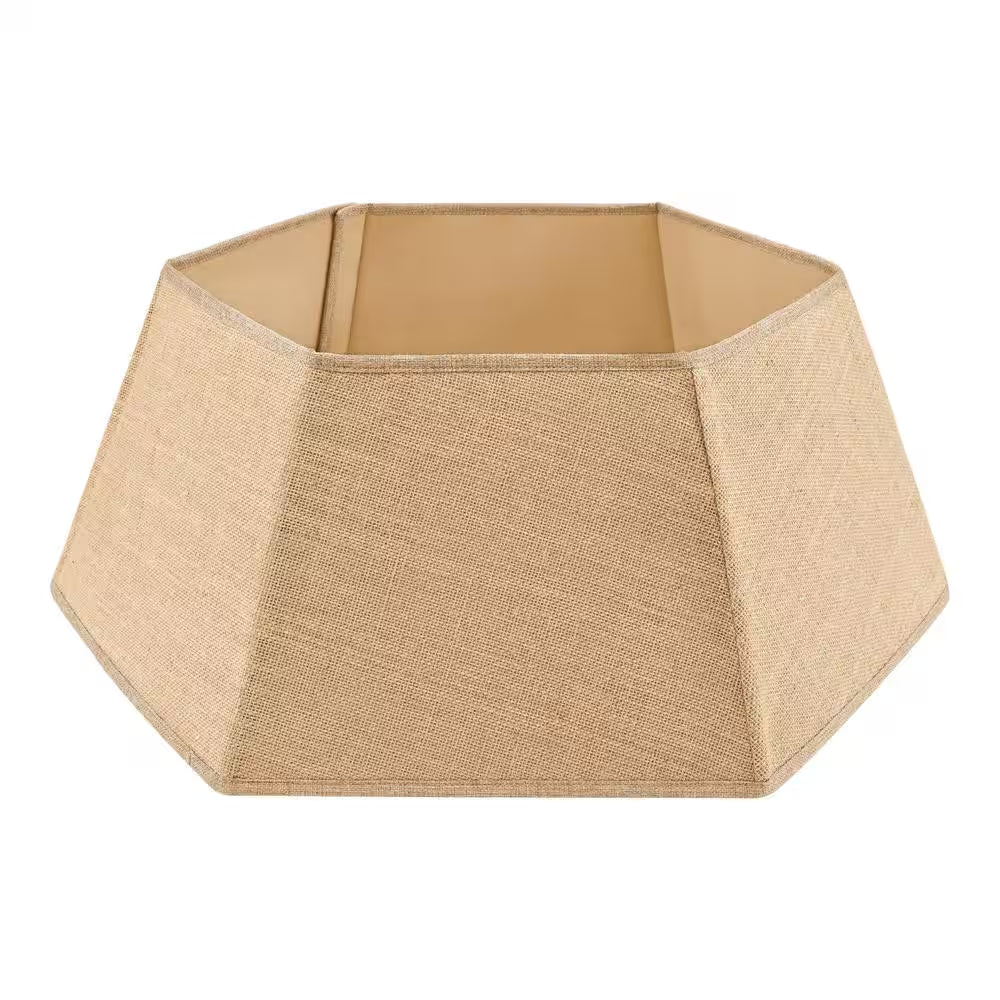 26 In. Tan Burlap Tree Collar