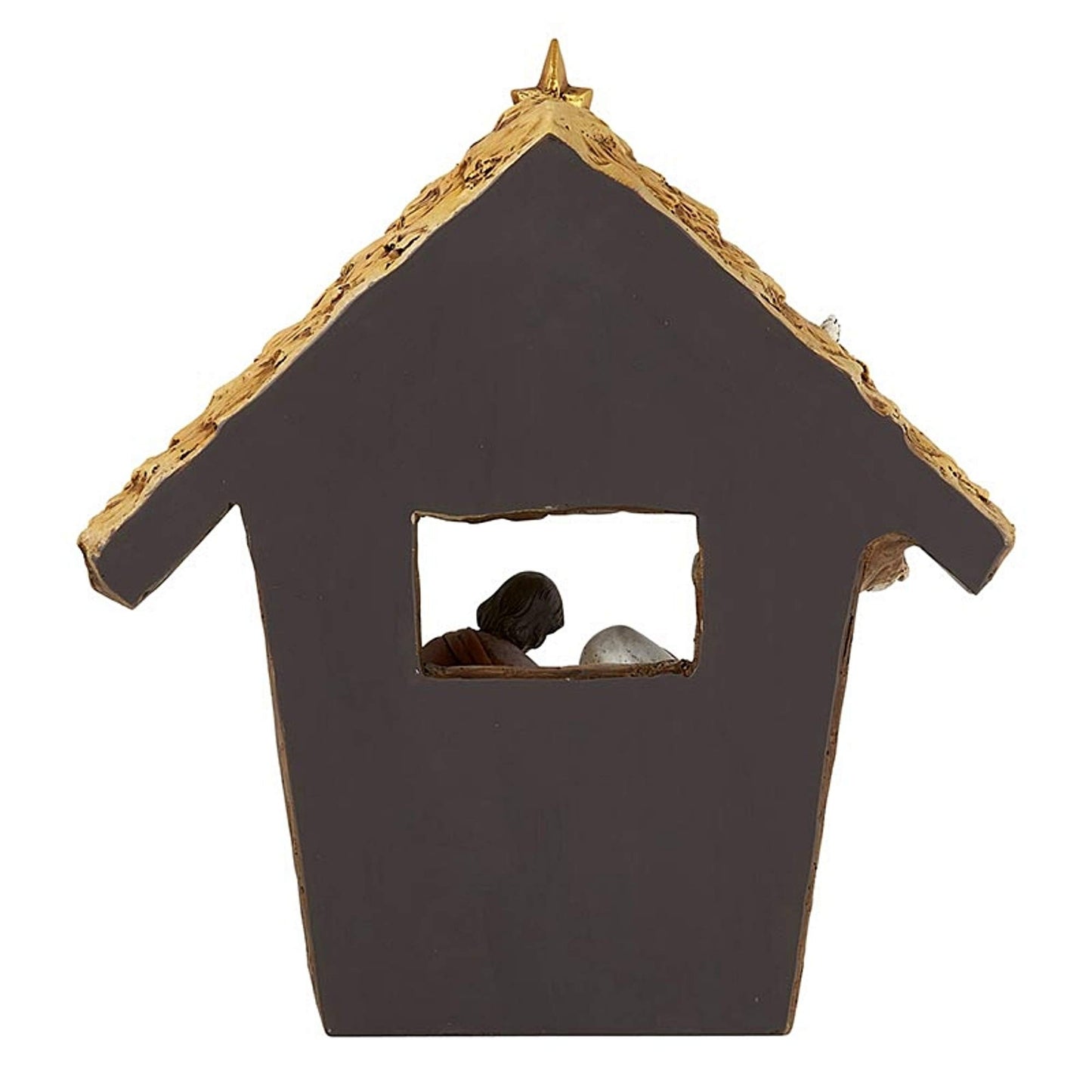 Needzo Holy Family Nativity Figurine Set, Baby Jesus in Manger, Christian Chr...