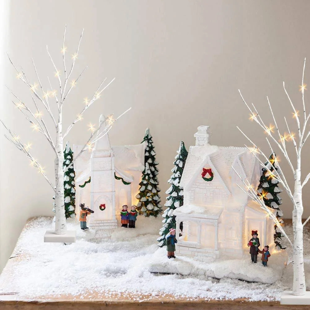 Lighted Home Indoor Birch Tree, 1.543 Lb
