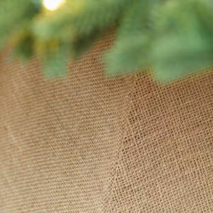26 In. Tan Burlap Tree Collar
