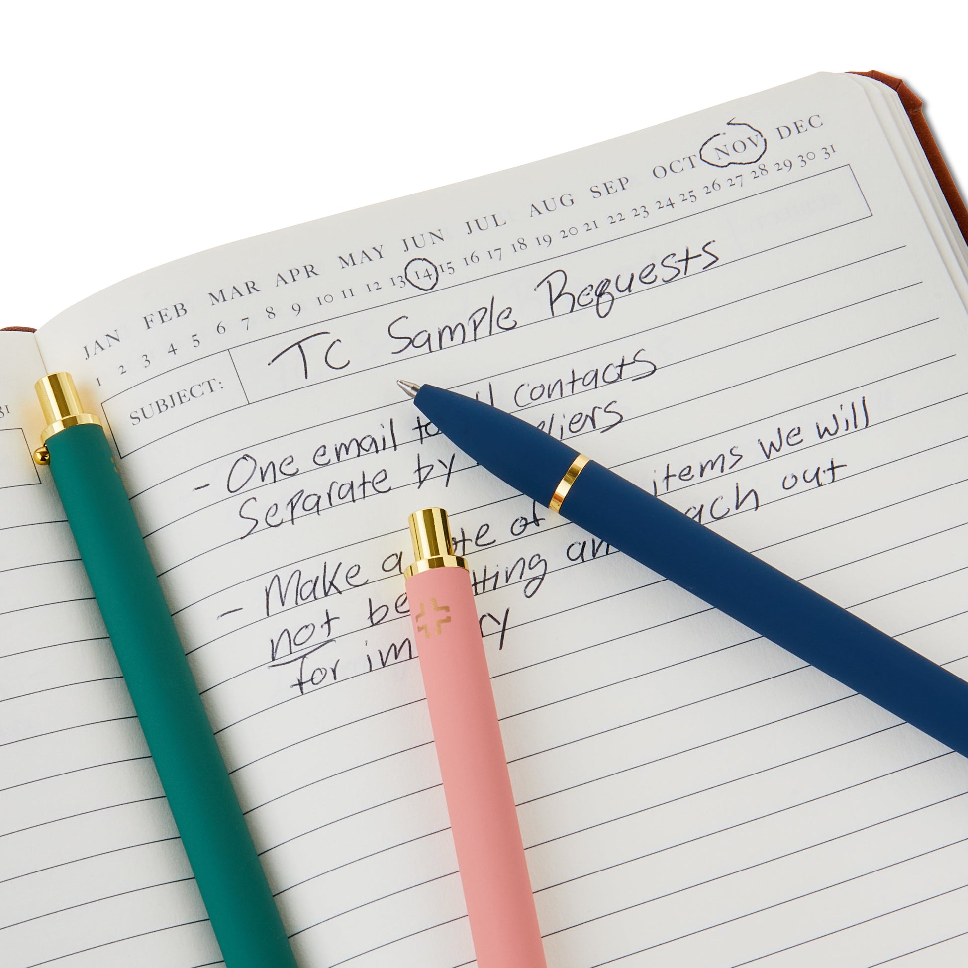 Retractable Gel Pens, Medium Point, 0.7 Mm, Black Ink, 5 Count