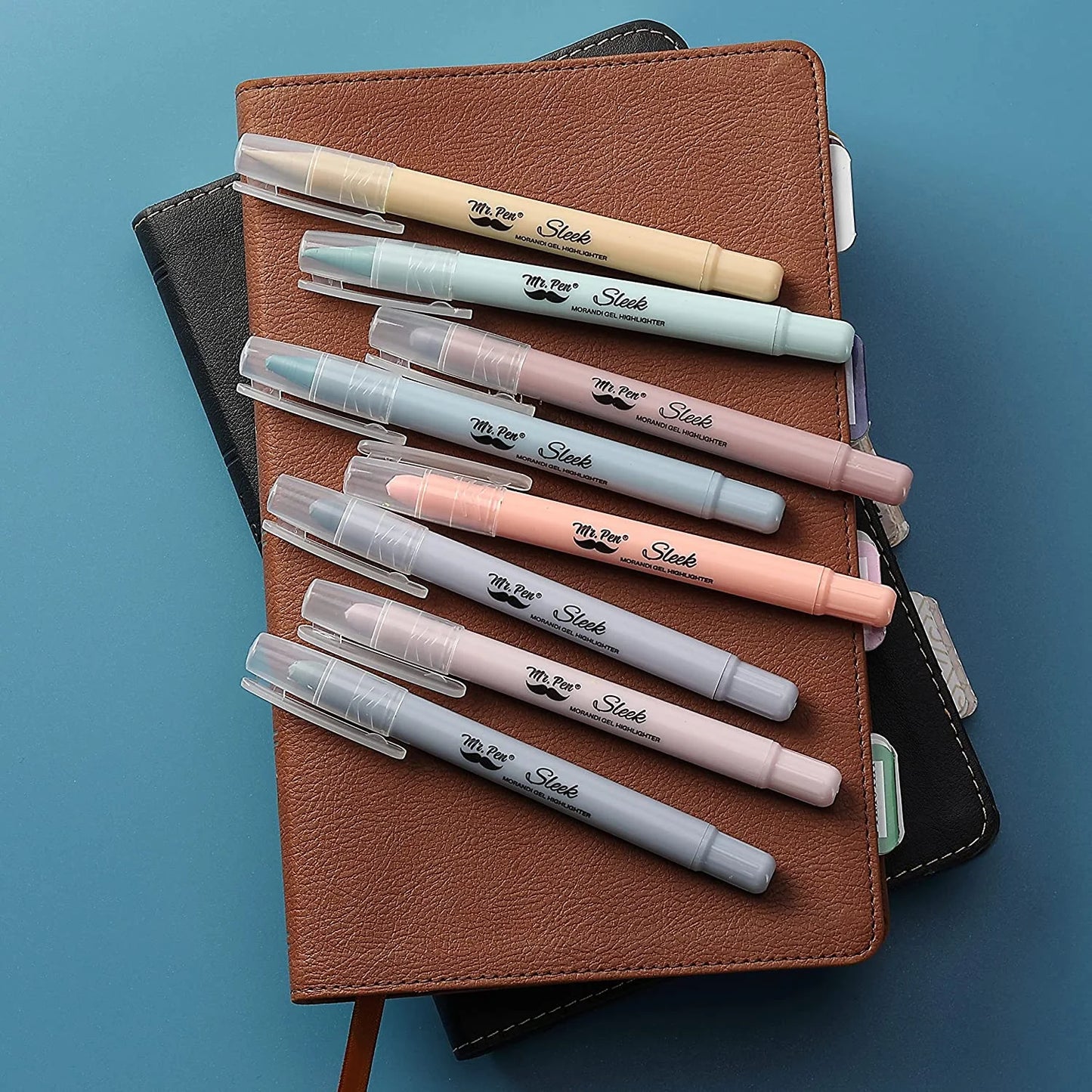 - Gel Highlighter, 8 Pack, Morandi Colors, Bible Highlighters No Bleed, No Bleed Highlighters