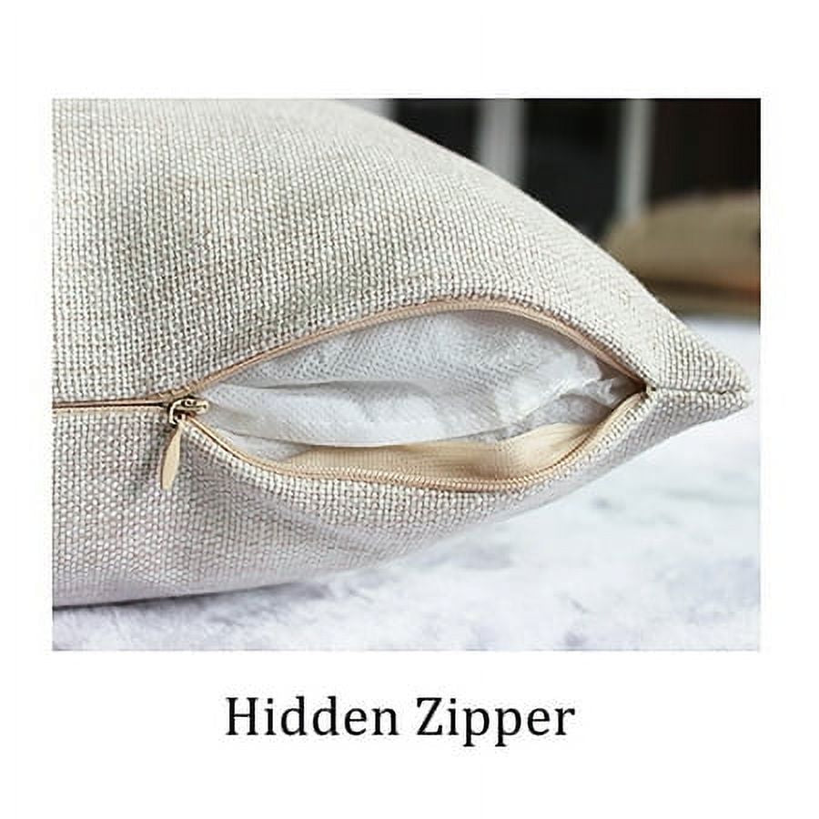 Christmas Pillow Covers 18 X 18 Inch Decorations Farmhouse Indoor Christmas Tree Decorativethrow Pillow Cases (4 Count)