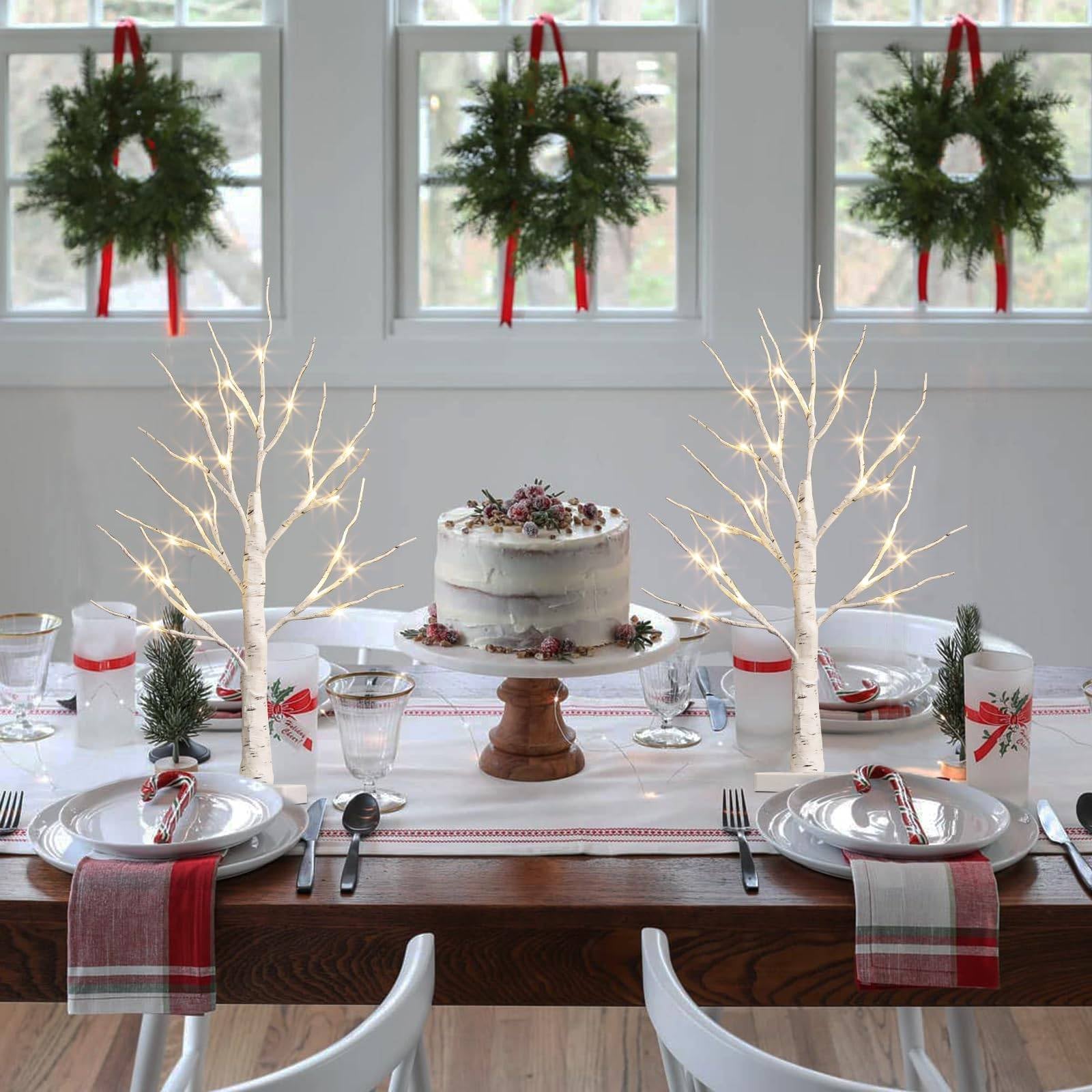 Lighted Home Indoor Birch Tree, 1.543 Lb