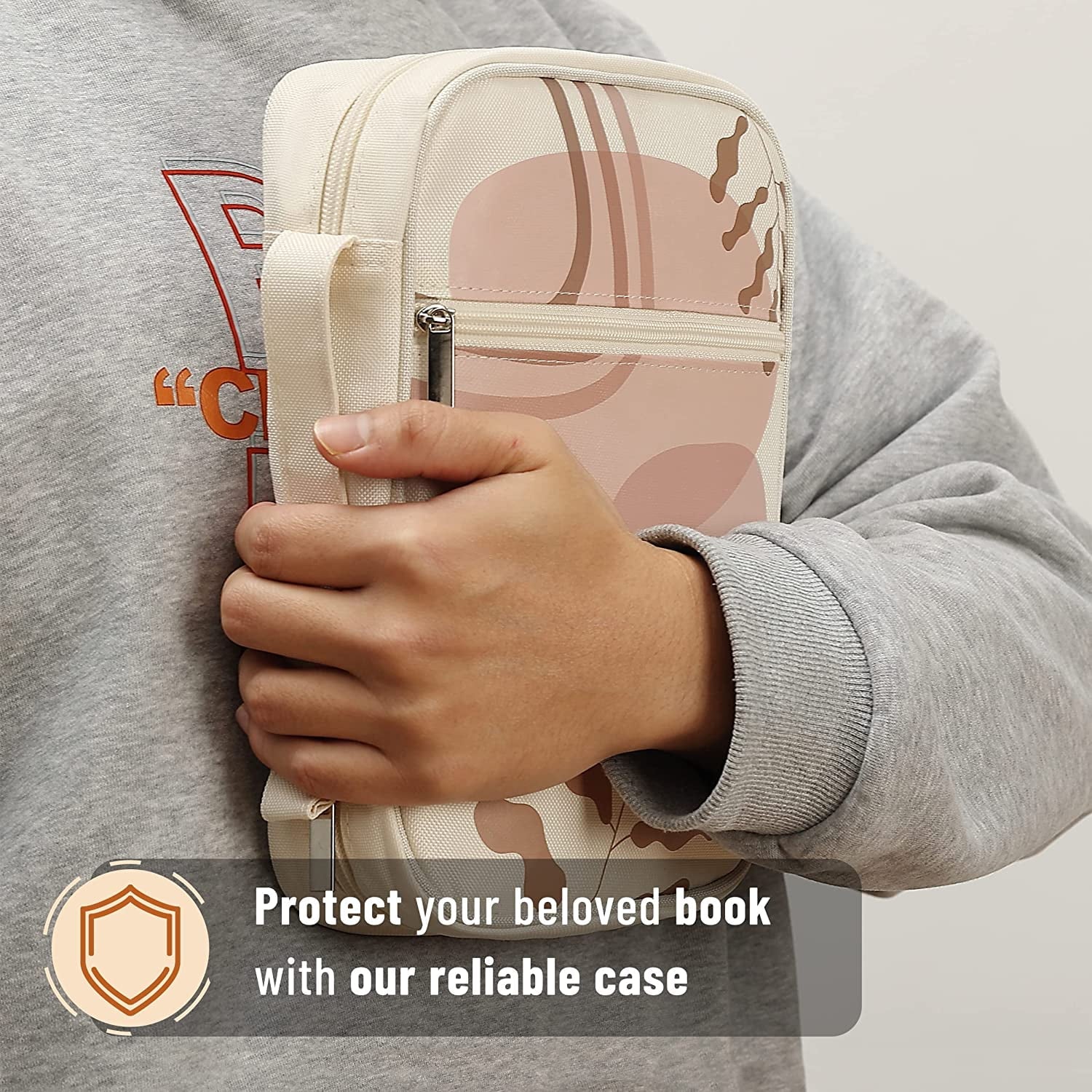 Mr Pen Bible Case Boho Theme with Pockets Multicolor